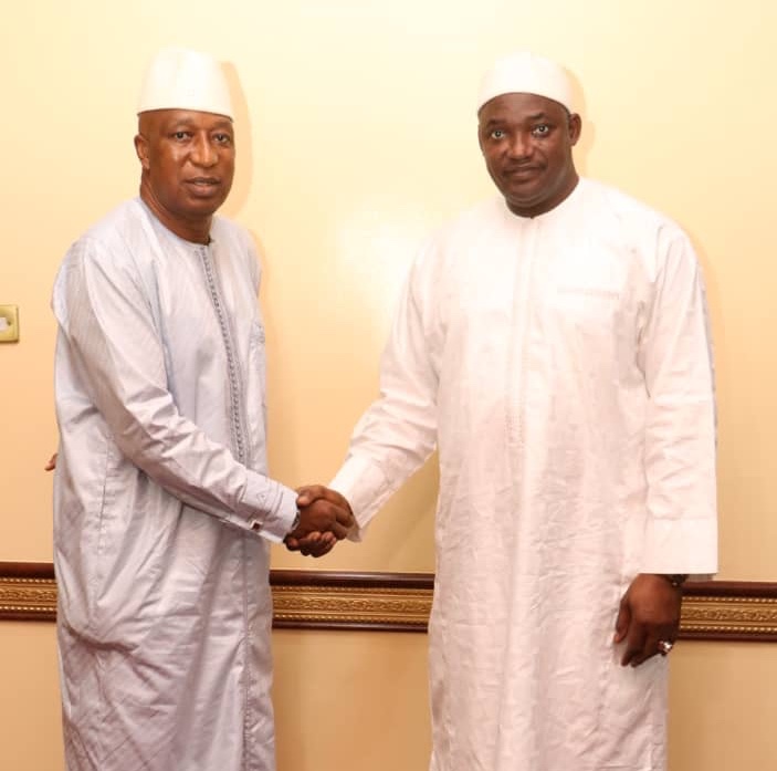 Sierra Leonean ambassador bids President Barrow farewell – Kerr Fatou ...